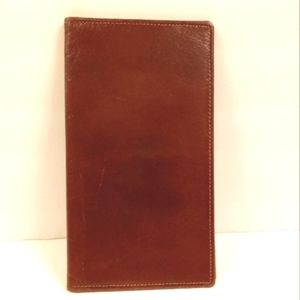 Vintage Leather New Holland Wales Men's Pocket Secretary  Suit Wallet